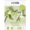 HEYDA Blok farebných papierov A4 - zelený mix 20 listov HEYDA Blok farebných papierov A4 - zelený mix 20 listov