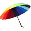 Verk Group dáždnik bez obalu, dlhý, manuálny, skladací, XL viacfarebný Verk Group dáždnik bez obalu, dlhý, manuálny, skladací, XL viacfarebný