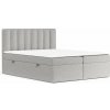 Svetlosivá boxspring posteľ s úložným priestorom 180x200 cm Novento – Maison de Rêve Svetlosivá boxspring posteľ s úložným priestorom 180x200 cm Novento – Maison de Rêve