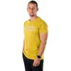 Northfinder pánske turistické tričko z organic cotton AMAD mustard