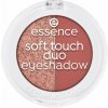 essence Soft Touch Duo očné tiene 01 Bronze Beauty 1 g essence Soft Touch Duo očné tiene 01 Bronze Beauty 1 g