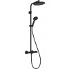 Hansgrohe Activera S - Sprchový systém Showerpipe 240 1jet so sprchovou tyčou Varia s termostatom Ecostat Fine, EcoSmart, čierna matná 28078670 Hansgrohe Activera S - Sprchový systém Showerpipe 240 1jet so sprchovou tyčou Varia s termostatom Ecostat Fine, EcoSmart, čierna matná 28078670