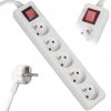 Predlžovací Kábel do zásuvky Libox 3 m, 5 ks, biely Predlžovací Kábel do zásuvky Libox 3 m, 5 ks, biely