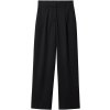 esmara® Dámske široké flanelové nohavice čierna, 44 (100395626) esmara® Dámske široké flanelové nohavice čierna, 44 (100395626)