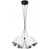Belis | Luster na lanku ZOMA 3xE27/60W/260V biela/lesklý chróm | BE0626 Belis | Luster na lanku ZOMA 3xE27/60W/260V biela/lesklý chróm | BE0626