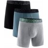 Pánske boxerky Under Armour Perf Cotton Solid 6in 3Pack Steel Heather L Pánske boxerky Under Armour Perf Cotton Solid 6in 3Pack Steel Heather L
