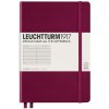 LEUCHTTURM1917 Ruled Medium Hardcover Notebook - Port Red LEUCHTTURM1917 Ruled Medium Hardcover Notebook - Port Red