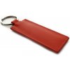 Kľúčenka Oranžová kožená s krúžkom Gretel