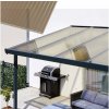 Gutta Terrassendach Premium 5,10 x 4,06 m - antracit, Akryl 16 mm - bronz 4295403x