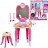 KLEIN Toaletný stolík Barbie s lampou na hybridné nechty KLEIN Toaletný stolík Barbie s lampou na hybridné nechty