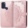 Peňaženkové puzdro Embossing Pattern Mandala Flower ružové – Motorola Moto G60s Peňaženkové puzdro Embossing Pattern Mandala Flower ružové – Motorola Moto G60s