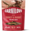 CARNILOVE Dog JERKY Turkey & Rabbit 100g