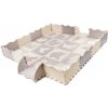 KIK Kontrastné penové puzzle 30 x 30 cm, 36 ks šedá, krémová KIK Kontrastné penové puzzle 30 x 30 cm, 36 ks šedá, krémová