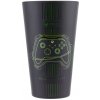 CurePink Černá sklenice Xbox Controller 400 ml CurePink Černá sklenice Xbox Controller 400 ml