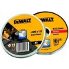DeWALT DeWALT Rezný kotúč na nerez 125mm, 1mm, sada 10ks DT3507 DeWALT DeWALT Rezný kotúč na nerez 125mm, 1mm, sada 10ks DT3507