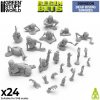 Green Stuff World 3D Printed Set Dead Rising Zombies – 3D tlačené z mŕtvych vstávajúca zombie (24 ks) Green Stuff World 3D Printed Set Dead Rising Zombies – 3D tlačené z mŕtvych vstávajúca zombie (24 ks)