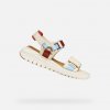 Geox Krémové dámske sandále Flextride S Krémová 36 Geox Krémové dámske sandále Flextride S Krémová 36
