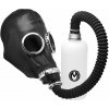 Master Series Dark Inhaler Gas Mask with Bottle