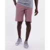 Pánske golfové šortky TravisMathew SAND HARBOR ružové/melír XS Pánske golfové šortky TravisMathew SAND HARBOR ružové/melír XS