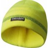 Zimní reflexní čepice materiál THINSULATE žlutá