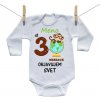 Boodyy Body s dlhým rukávom Už 3 mesiace objavujem svet 80 (9-12 mesiacov) Boodyy Body s dlhým rukávom Už 3 mesiace objavujem svet 80 (9-12 mesiacov)