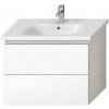 Jika Mio Skrinka + umývadlo 80 cm, biela lesklá 1 set Jika Mio Skrinka + umývadlo 80 cm, biela lesklá 1 set