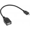 Solight SSC5320E USB 2.0 A zdierka - USB B micro konektor, 20cm Solight SSC5320E USB 2.0 A zdierka - USB B micro konektor, 20cm