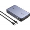 Ugreen 25188 Powerstation 3v1 20000 mAh sivá / Powerbanka / vstup: USB-C / výstup: 2x USB-C 1x USB-A (25188) Ugreen 25188 Powerstation 3v1 20000 mAh sivá / Powerbanka / vstup: USB-C / výstup: 2x USB-C 1x USB-A (25188)