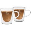Súprava sklenených šálok na espresso 2 ks Súprava sklenených šálok na espresso 2 ks