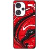 Picasee silikónový čierny obal pre Xiaomi Redmi Note 13 Pro+ 5G - Red black Picasee silikónový čierny obal pre Xiaomi Redmi Note 13 Pro+ 5G - Red black