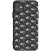 Picasee silikónový čierny obal pre Apple iPhone 11 - Separ - White On Black Picasee silikónový čierny obal pre Apple iPhone 11 - Separ - White On Black