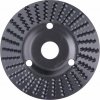 Kotúč rašpľový na drevo, ⌀125x3x22,2mm, hrubý sek EXTOL PREMIUM Kotúč rašpľový na drevo, ⌀125x3x22,2mm, hrubý sek EXTOL PREMIUM