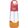 Fľaša tritanový B.box Strawberry Shake 450 ml Fľaša tritanový B.box Strawberry Shake 450 ml