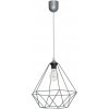 Milagro | Závesné svietidlo BASKET 1xE27/60W/230V šedá | DE7216 Milagro | Závesné svietidlo BASKET 1xE27/60W/230V šedá | DE7216