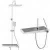 SPRCHOVÝ SET NÁSTENNÝ LIVIA S-1205CW CHRÓM/BIELY SPRCHOVÝ SET NÁSTENNÝ LIVIA S-1205CW CHRÓM/BIELY