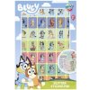 Bluey samolepkový blok A5 Bluey samolepkový blok A5