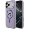 Karl Lagerfeld Liquid Silicone Karl and Choupette MagSafe kryt pre iPhone 17 Pro Max, fialový 57983127735 Karl Lagerfeld Liquid Silicone Karl and Choupette MagSafe kryt pre iPhone 17 Pro Max, fialový 57983127735