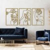 Moderný obraz žien s kvetmi trojdielny set – ELEGANCE 4476 PR0480 Moderný obraz žien s kvetmi trojdielny set – ELEGANCE 4476 PR0480