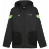 Pánska bunda Puma, MERCEDES-AMG PETRONAS F1 WOVEN JACKET čierna,biela,svetlo zelená XL Pánska bunda Puma, MERCEDES-AMG PETRONAS F1 WOVEN JACKET čierna,biela,svetlo zelená XL