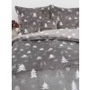 MKLozkoviny.sk Predĺžené obliečky mikroplyš Exclusive – Stromčeky sivá - 140 × 220 cm - 70 x 90 cm MKLozkoviny.sk Predĺžené obliečky mikroplyš Exclusive – Stromčeky sivá - 140 × 220 cm - 70 x 90 cm