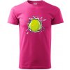 Tenisová loptička v triku - Klasické pánske tričko vyššej gramáže - XS ( Purpurová ) Tenisová loptička v triku - Klasické pánske tričko vyššej gramáže - XS ( Purpurová )