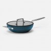 Wok panvica Meda 4.0, ø 28 cm - Nepriľnavá panvica s keramickým povrchom s pokrievkou, modrá Wok panvica Meda 4.0, ø 28 cm - Nepriľnavá panvica s keramickým povrchom s pokrievkou, modrá