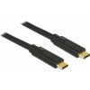 Delock 85527 USB-C USB-C ® zástrčka USB-C ® zástrčka 2m černý