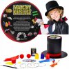 Malý KÚZELNÍK magický klobúk 200 TRIKOV sada iluzionistu pre deti Malý KÚZELNÍK magický klobúk 200 TRIKOV sada iluzionistu pre deti
