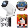 4K Projektor, LED Projektor na Telefón s WiFi, Prenosná Konzola, Herný Pad - Darček 4K Projektor, LED Projektor na Telefón s WiFi, Prenosná Konzola, Herný Pad - Darček