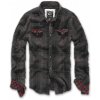 Pánska košeľa Brandit Duncan Checked Shirt - hnedá XXL Pánska košeľa Brandit Duncan Checked Shirt - hnedá XXL