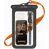 TECH-PROTECT UWC9 UNIVERSAL WATERPROOF CASE 8.9 INCH BLACK/ORANGE TECH-PROTECT UWC9 UNIVERSAL WATERPROOF CASE 8.9 INCH BLACK/ORANGE