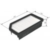 Vzduchový filter BOSCH F 026 400 137 Vzduchový filter BOSCH F 026 400 137