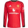 Adidas Manchester United dres s dlhými rukávmi pánsky (2025-2026) domáci + vlastné meno a číslo Adidas Manchester United dres s dlhými rukávmi pánsky (2025-2026) domáci + vlastné meno a číslo