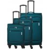 Cestovné kufre set 3ks Travelite Priego S,M,L 184 L petrolejová Cestovné kufre set 3ks Travelite Priego S,M,L 184 L petrolejová